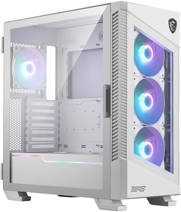 MSI  Casing MPG Velox 100R White Mid-Tower MSI  Casing MPG Velox 100R White Mid-Tower